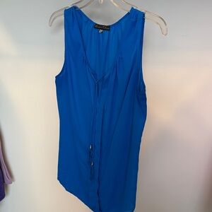 New York & Company Vibrant Blue Tank Top